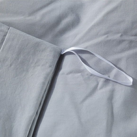 ⭐🆕 Light Grey Farmhouse Duvet Cover set - Picture 4 of 9